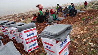 AFAD, İdlib'deki ihtiyaç sahiplerini bayramda unutmadı