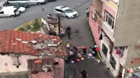 Sokakta düzenlenen doğum günü partisine polis baskını