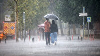 Meteoroloji'den kuvvetli sağanak yağış uyarısı