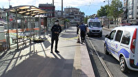 Tramvay durağında ceset bulundu: