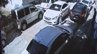 Sokağa çıkma yasağında çocuğa otomobil çarptığı anlar kamerada