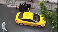 Vicdansız taksici doğum yapan kadını aracından attı