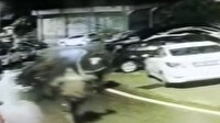 'Hayalet gösterge' hırsızlarına nefes kesen kovalamaca kamerada