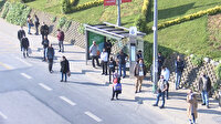 Yasağın ilk gününde İstanbul'da otobüs çilesi: İki saattir bekliyoruz