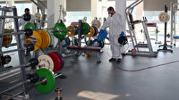 Spor salonlarında açılış hazırlıkları başladı