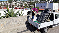 Özdil'in villasındaki kaçak bölümler yıkılıyor
