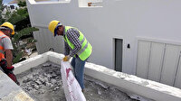 Yılmaz Özdil'in villasındaki kaçak eklentilerin yıkımı devam ediyor