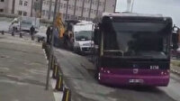Eyüpsultan'da İSKİ çalışmasının ardından yol çöktü
