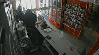 Hırsızların marketi 3 dakikada talan ettiği anlar kamerada
