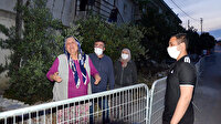 Karantinadaki babaanneye torun sürprizi: Karşısında gördü sarılamadı