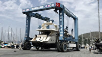 El değmemiş koyların milyon dolarlık misafirleri denize indiriliyor