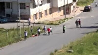 Arnavutköy’de dehşet anı kamerada: Sokak ortasında eşine pompalı tüfekle kurşun yağdırdı