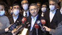 Cumhurbaşkanı Yardımcısı Oktay uyardı: Vatandaşlarımız hasarlı binalara girmesin
