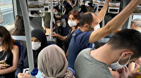 Yine aynı manzara: Metrobüs duraklarında sosyal mesafe unutuldu