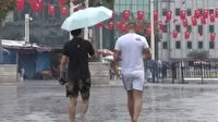 İstanbul’da yağmur etkili oluyor