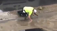 Duyarlılığı takdir toplamıştı: Pendik'te tıkanan rögarı eliyle açan polis konuştu