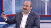 Bakan Varank, ‘şimdi size bir ürün getirdim’ deyip çantasından çıkardı: Bu renkli tanecikler Çin’den tedarik edilemeyince Türkiye’de üretildi