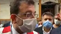 Muhabirin "Şiddetli yağışla ilgili önlem aldınız mı" sorusu İmamoğlu'nu sinirlendirdi