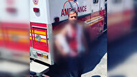 ABD'de dört gaspçının saldırısına uğrayan kişi kafasına saplanan bıçakla dolaştı