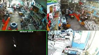 Van'da meydana gelen 5,4 büyüklüğündeki deprem anı kamerada