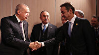 Cumhurbaşkanı Erdoğan, Yunanistan Başbakanı Miçotakis ile görüştü