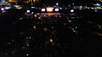 Türkiye'de ilk: Yenikapı'da arabalı konser verildi