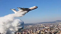 Amfibik yangın söndürme uçağı İstanbul’da ilk kez kullanıldı