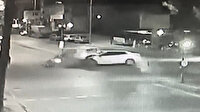Polisten kaçarken taksiye çarpıp üç kişiyi yaraladılar