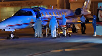 Riyad’daki koronavirüslü karı koca ambulans uçakla yurda getirildi