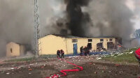 Hendek'te havai fişek fabrikasının yakınından kaydedilen görüntüler ortaya çıktı