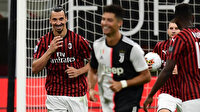 Milan Juventus maçına Ibrahimovic ve Ronaldo damga vurdu