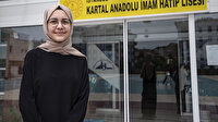 Kartal Anadolu İmam Hatip Lisesi öğrencisi 15 yaşındaki İclal Dağcı 5 yabancı dil öğrendi