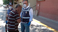 Konya'da maskesiz polise yakalandı: Ceza kesilince kendisini tokatladı