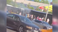 İstanbul son dakika haberleri: Yenibosna'da metrobüs yangını paniği