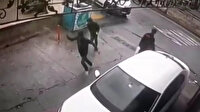 İstanbul’un göbeğinde güpegündüz kapkaç dehşeti kamerada