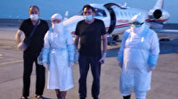 'Sesimi duyan yok mu?' diye yardım istemişti ambulans uçakla Türkiye'ye getirildi