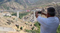 Türkiye'nin en uzun orta açıklıklı Beğendik (Botan) Köprüsü ulaşıma açıldı
