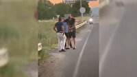 Trafikte bıçaklı kavgaya Hakan Bayrakçı müdahale etti