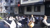 Ne sosyal mesafe ne maske: Davullu zurnalı düğün eğlencesinde koronavirüse böyle meydan okudular