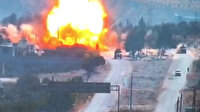 M4 karayolunda gerçekleştirilen Türk-Rus araçlarının devriyesi sırasında bombalı saldırı: 3 Rus askeri yaralandı