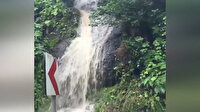 Giresun’da etkili olan yağış heyelanlara neden oldu