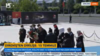 Cumhurbaşkanı Erdoğan 15 Temmuz Şehitler Anıtı'na çelenk bıraktı