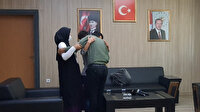 Mardin’de teslim olan terörist ailesi ile buluştu