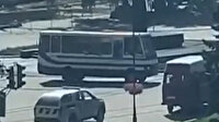 Ukrayna'da 20 yolcuyu rehin alan saldırgan polis dronuna ateş açtı