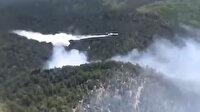 Isparta Kızıldağ’da orman yangını