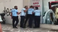 Antalya'da zabıtalar duvara yasladıkları seyyar satıcıyı sokak ortasında dövdü