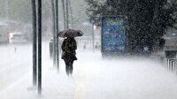 Meteorolojiden sağanak ve kuvvetli rüzgar uyarısı