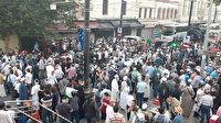 Vatandaşlar erken saatte Ayasofya Camii'ne akın etti