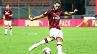 Hakan Çalhanoğlu'ndan Atalanta maçında harika gol