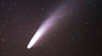 'Neowise' kuyruklu yıldız ile atmosfere giren meteoru aynı karede çekti: Bir daha 6 bin 766 yıl sonra görülebilecek